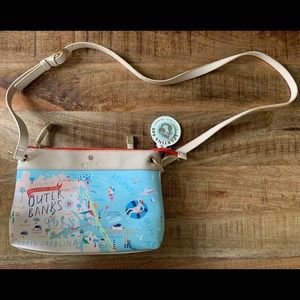 Outer Banks Spartina Leather Crossbody Purse